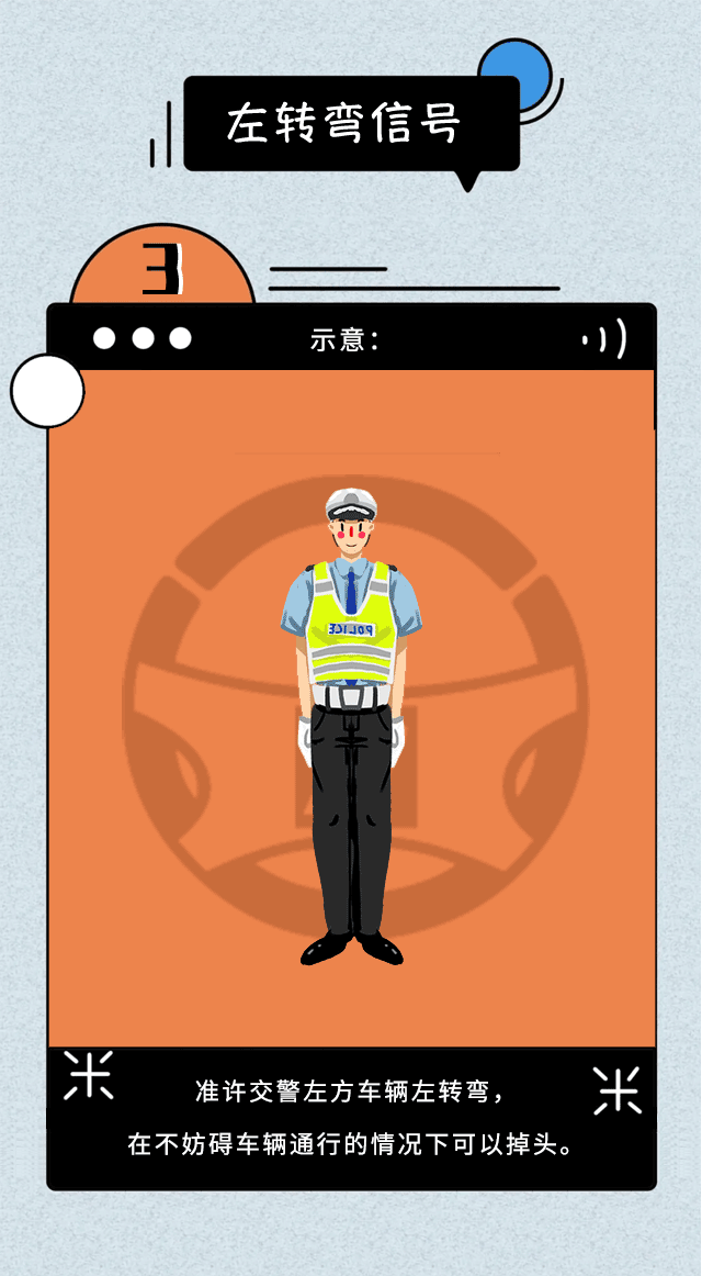 【濟寧大運河駕?！苛钊祟^暈蒙圈的交通手勢，一個手勢舞就能搞定(圖8)