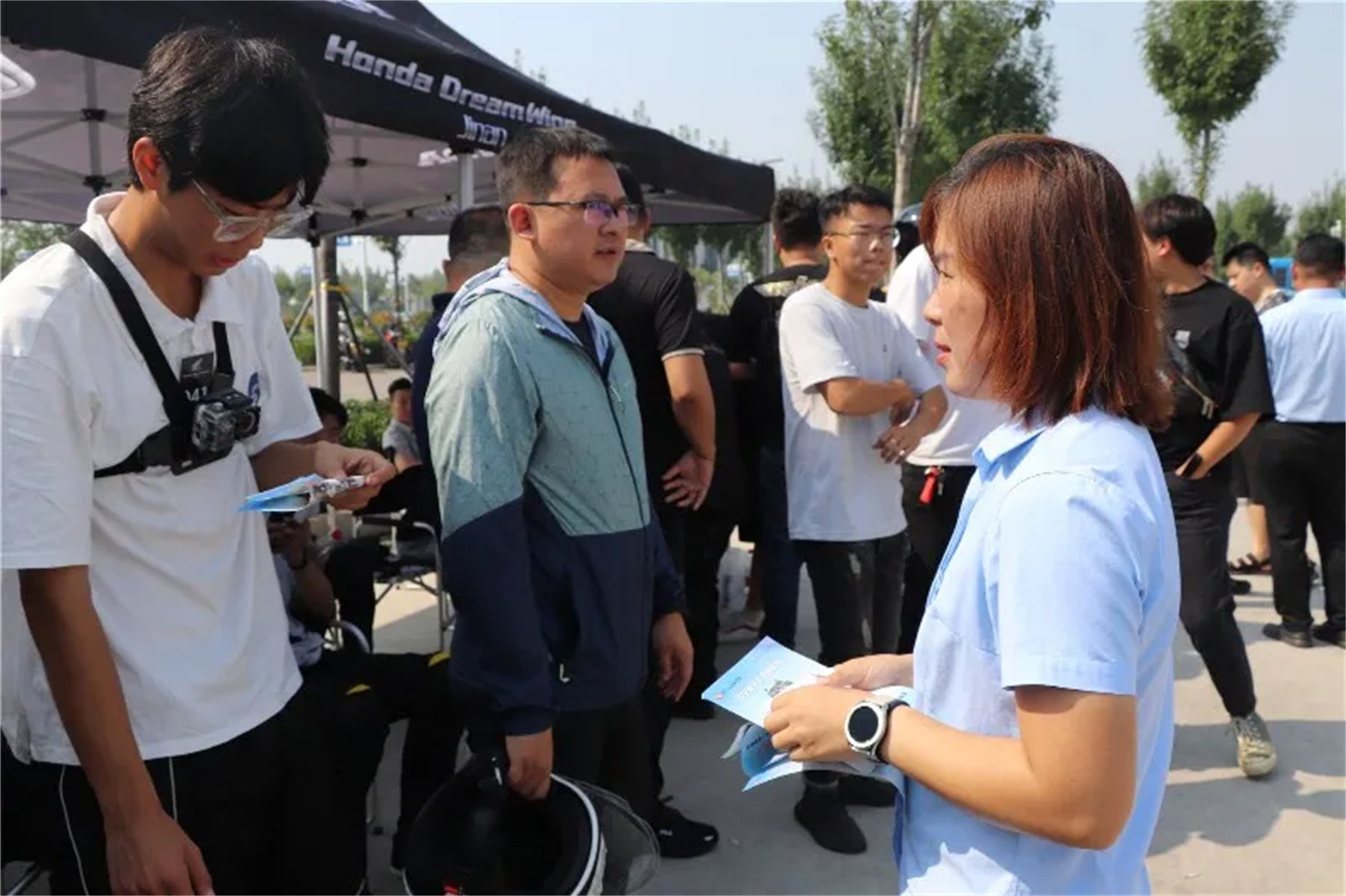 【濟寧大運河駕?！繗g迎各地“摩友”齊聚我校，以車會友！(圖5)